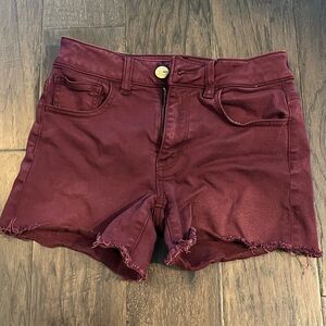 American Eagle Outfitters Shorts with Distressed Hem